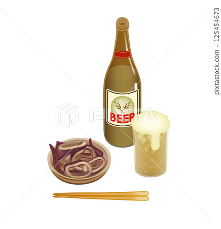 飲酒聚會的時尚插圖 飲酒聚會的時尚插圖 125454673