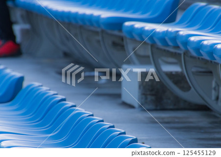 Stadium bench Stadium bench 125455129