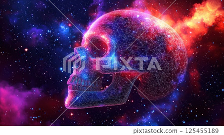 Cosmic Skull in Nebula 125455189
