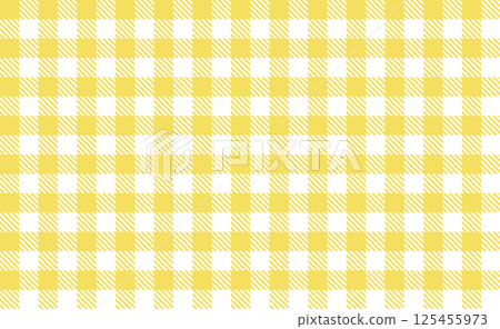 Yellow checkered background material Yellow checkered background material 125455973