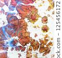 Colorful abstract tie-dye pattern 2 125456172