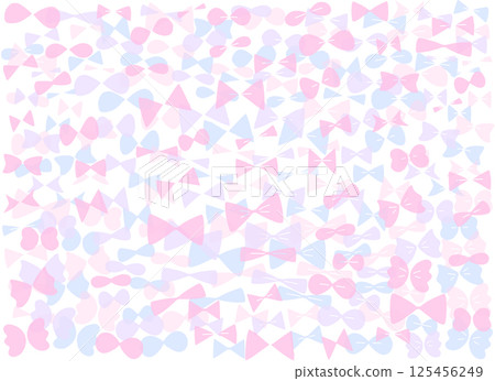 Colorful ribbon pattern background illustration material 125456249