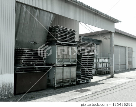 Small factory 125456291