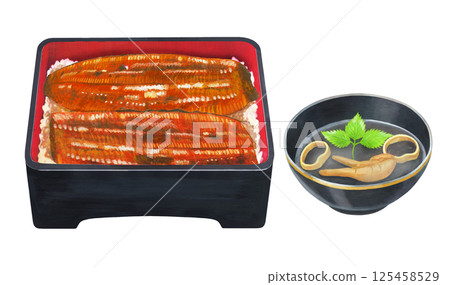 鰻魚幗插圖集 125458529