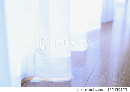 Room with curtain 125459155