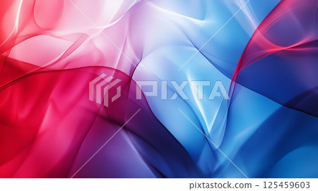 紅藍漸變 125459603