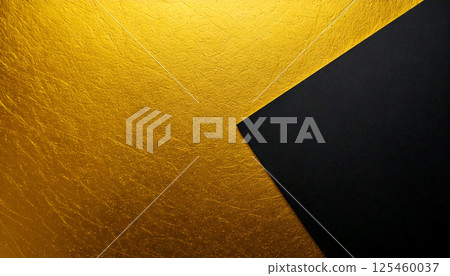 Gold Japanese paper generation AI background 125460037