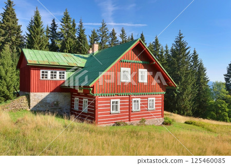 Beautiful mountain cottage in Czech republic 125460085