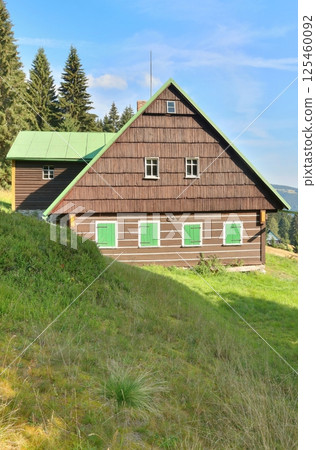 Beautiful mountain cottage in Czech republic Beautiful mountain cottage in Czech republic 125460092