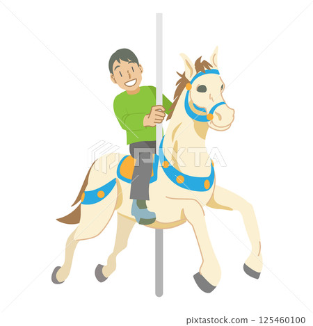 旋轉木馬上的男孩 旋轉木馬上的男孩 125460100