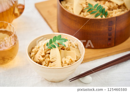 春天的味道：竹筍飯 125460380