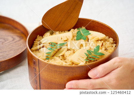 春天的味道：竹筍飯 125460412