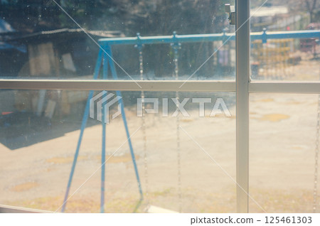 [Old Kizawa Elementary School] View from the window [Iida City] 125461303