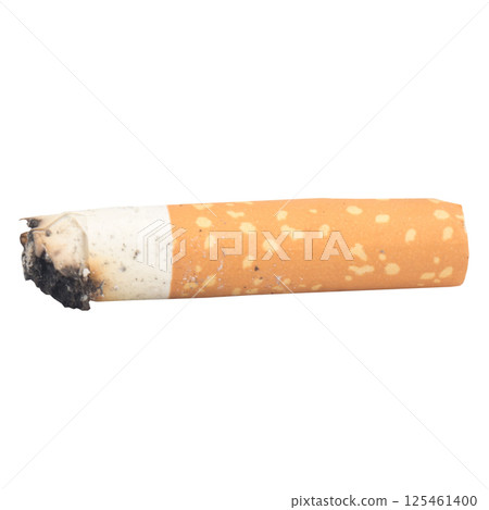 cigarette collection isolated on white background butts 125461400