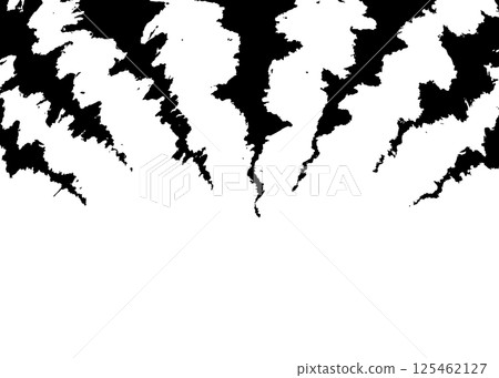 Anxiety, hazy, melancholy abstract image background, handwritten, comic symbols, effects 125462127