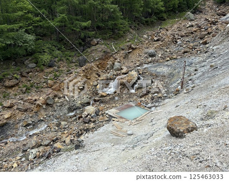 日本最高的露天浴池！長野縣隱密的絕景露天浴池【元澤溫泉 雲城之湯】 125463033
