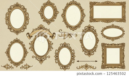 優雅的框架集 優雅的框架集 125463502