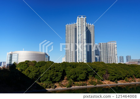 Tokyo Bay Area Toyosu Scenery around Shin-Toyosu Station Tokyo Bay Area Toyosu Scenery around Shin-Toyosu Station 125464008