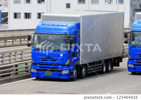 Logistics truck Logistics truck 125464916