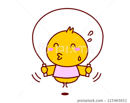 Jumping Rope Chick Jumping Rope Chick 125465651