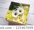 Flower box diagonal composition 125467099