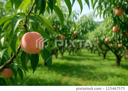 桃園和桃子 125467575