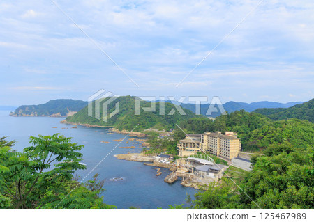 The view from Cape Omachi (Toyooka Seto, Hyogo Prefecture) 125467989