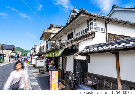 【國家重要傳統建造物群保存地區】屋懸宿：初夏的驛站小鎮風景 岡山縣小田郡屋懸町5號 125468076