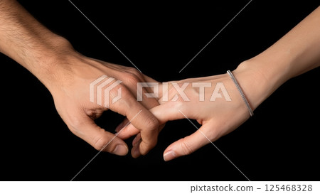 Two people holding hands Relationship and Missed Connections Concept Two people holding hands Relationship and Missed Connections Concept 125468328