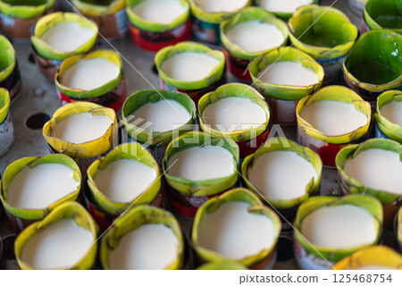 Nian gao or Chinese New Year's cake is sweet food 125468754