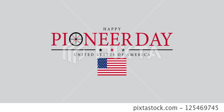 July 24 in America Commemorating the Journey of the Pioneers 125469745