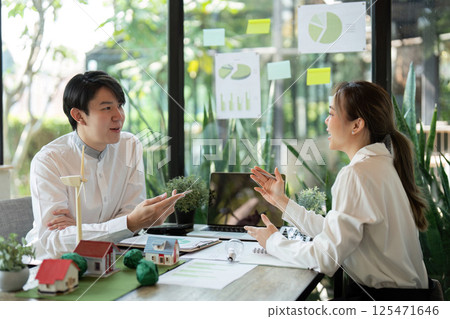 Sustainability and Strategy. A dialogue on eco-residential projects using models and visuals. 125471646