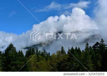 漂浮在雲海的穗高 125472033