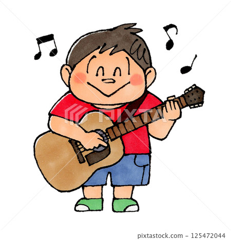 彈吉他的男孩 125472044