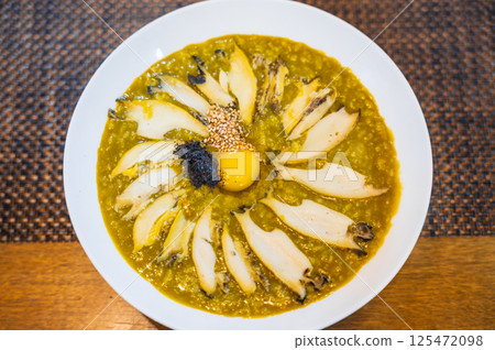 Authentic Korean abalone porridge Authentic Korean abalone porridge 125472098