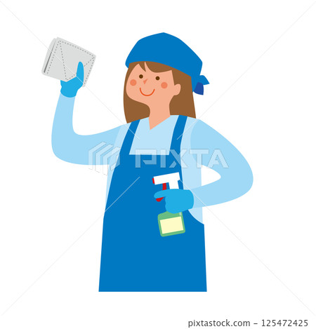 女清潔工 女清潔工 125472425