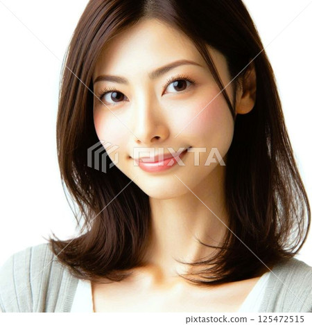 A woman looking at the camera A woman looking at the camera 125472515