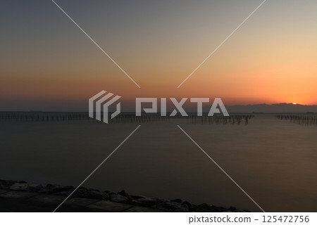 Sunset of Ise Bay 125472756