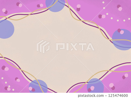 Japanese-style pop shape Pink 3 Japanese-style pop shape Pink 3 125474600