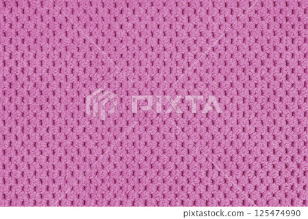 Plain pink velour upholstery fabric, fleecy jacquard, pattern weave macro texture background Plain pink velour upholstery fabric, fleecy jacquard, pattern weave macro texture background 125474990