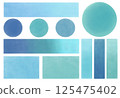 Drops color bluemint wood color are soft tones on the White Blackground. 125475402