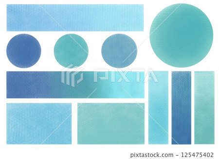 Drops color bluemint wood color are soft tones on the White Blackground. 125475402