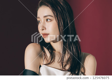 酷炫燈光美人圖 125476075