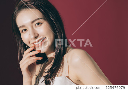 Cool lighting beauty image Cool lighting beauty image 125476079