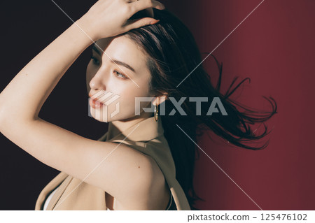 酷炫燈光美人圖 125476102