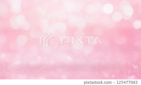 A cute and fantastic background material with soft pink light spreading 125477083