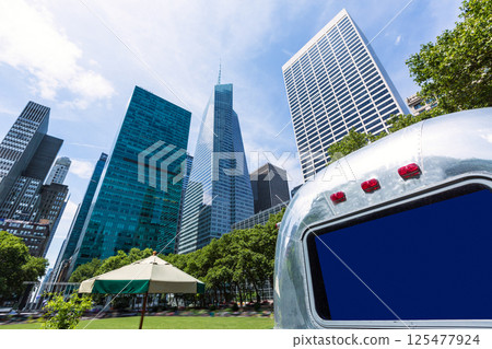 New York city Manhattan Bryant Park US 125477924