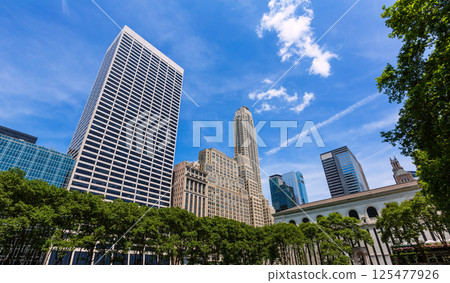 New York city Manhattan Bryant Park US 125477926