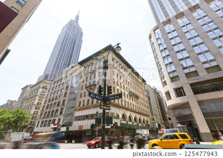 New York city Manhattan Fifth Avenue 5th Av US 125477943