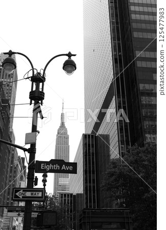 Manhattan 8th Av New York city US 125477983